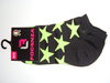 Socken schwarz grün Sterne 30 / 34